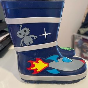 Kidorable rain boots Space